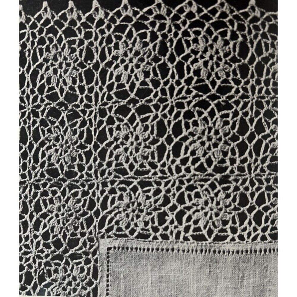 Vintage 1948 Handkerchief Edgings Tatting Crochet Pattern 6125 Irish Lace Doily